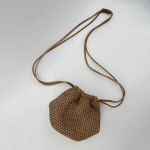 Vintage Donna Karan New York DKNY Small Woven Leather Purse